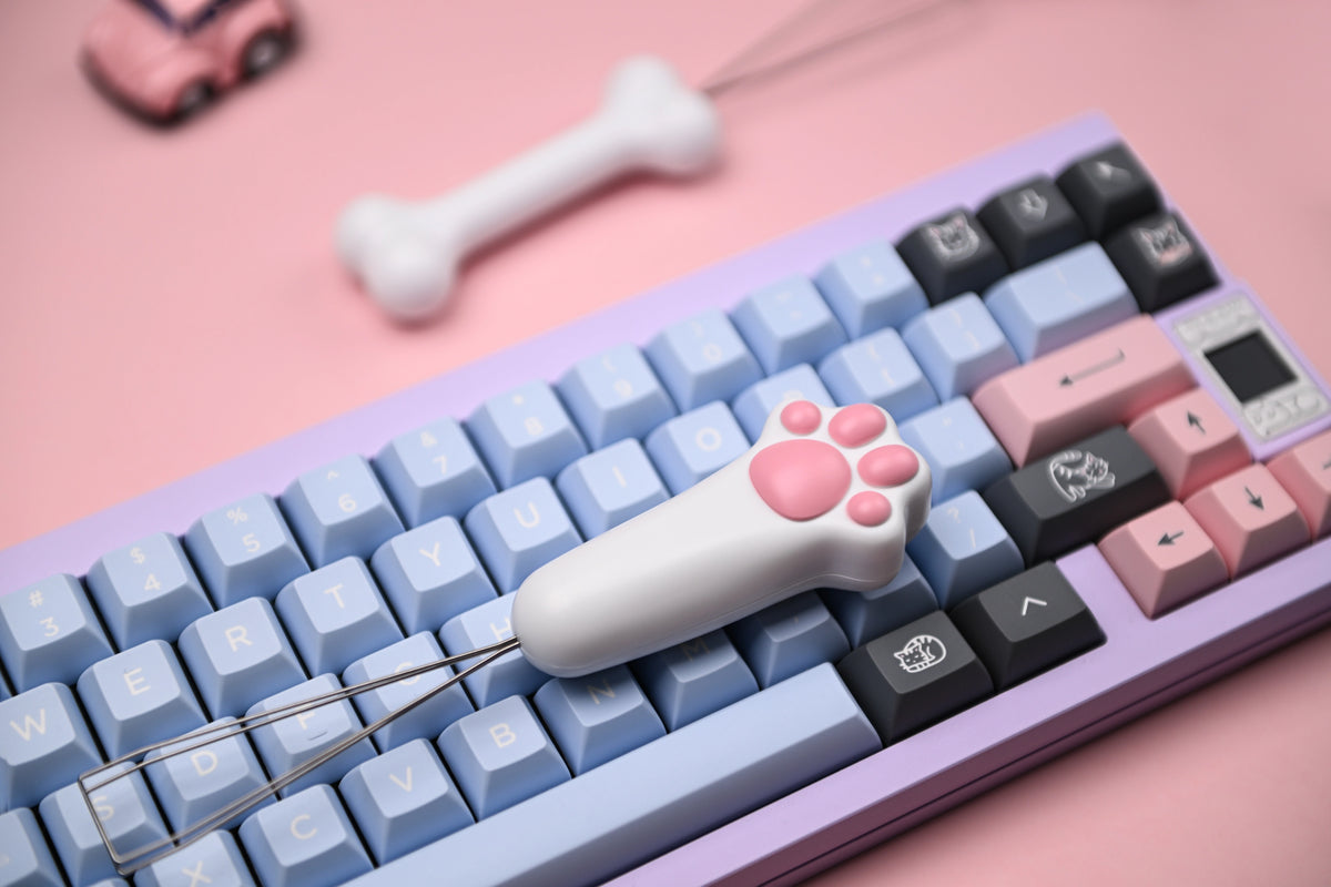Cat Paw& Bone Keycaps Puller from $9.99|Keyreative