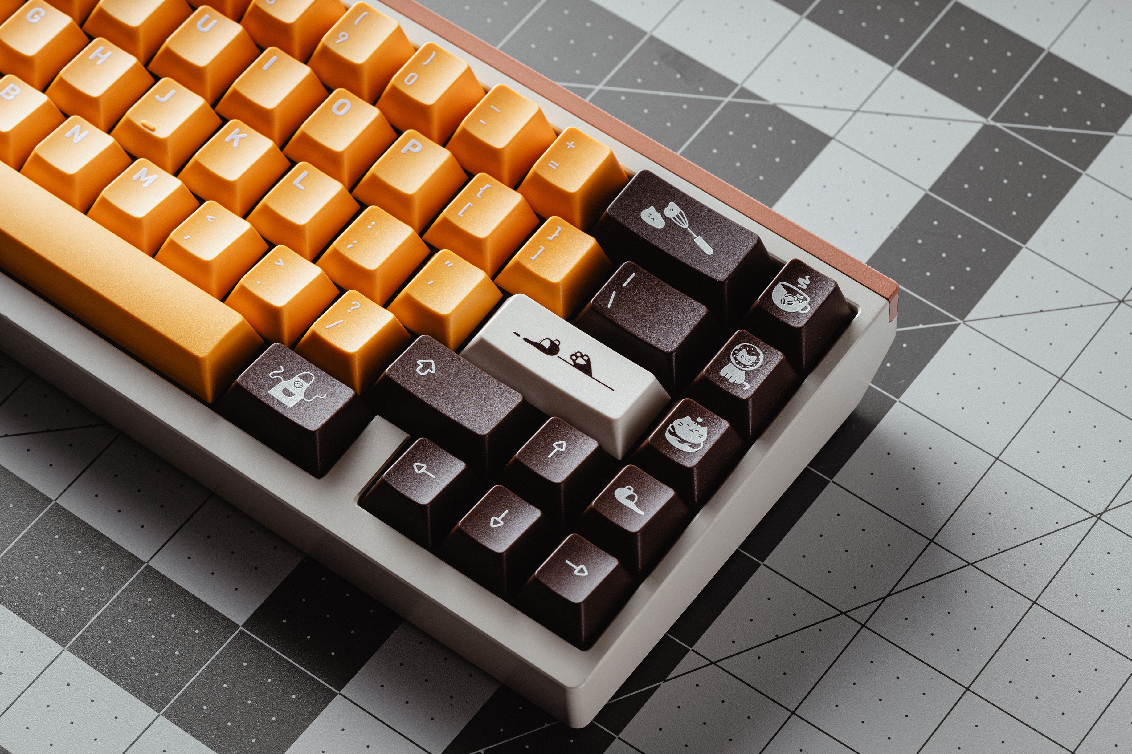 Nekoccino ABS Cherry Profile Keycaps