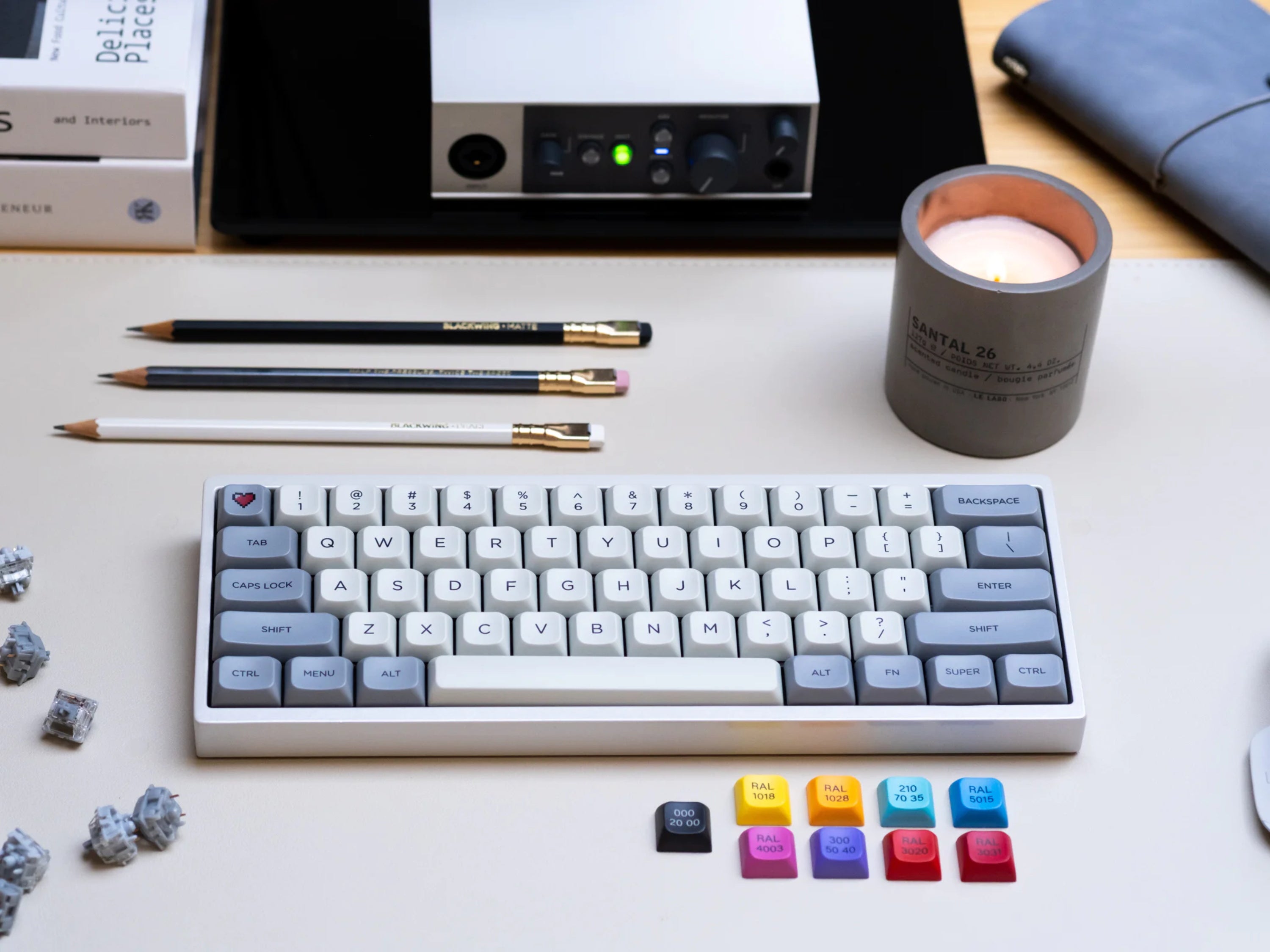 PBS Granite Keycaps