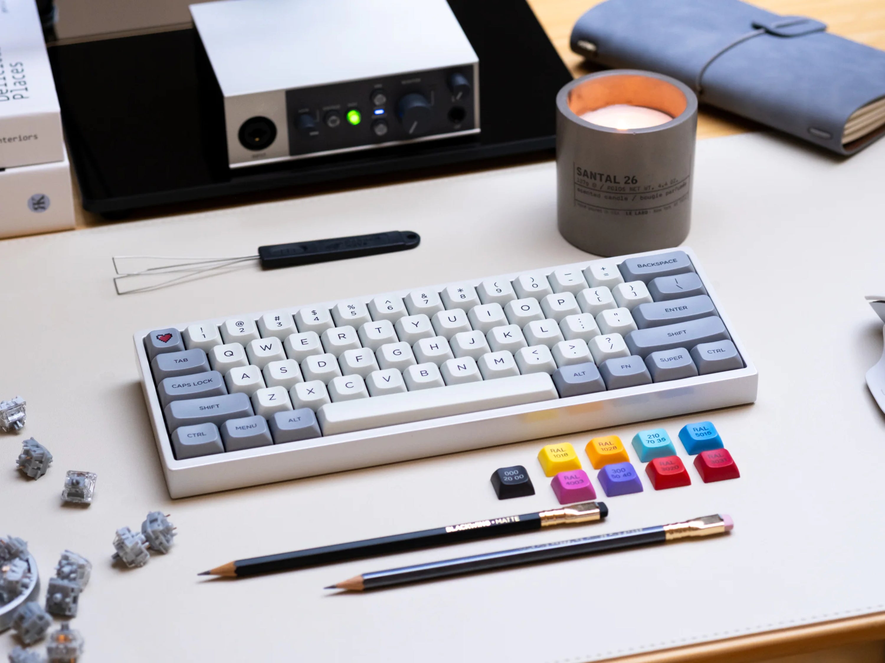 PBS Granite Keycaps