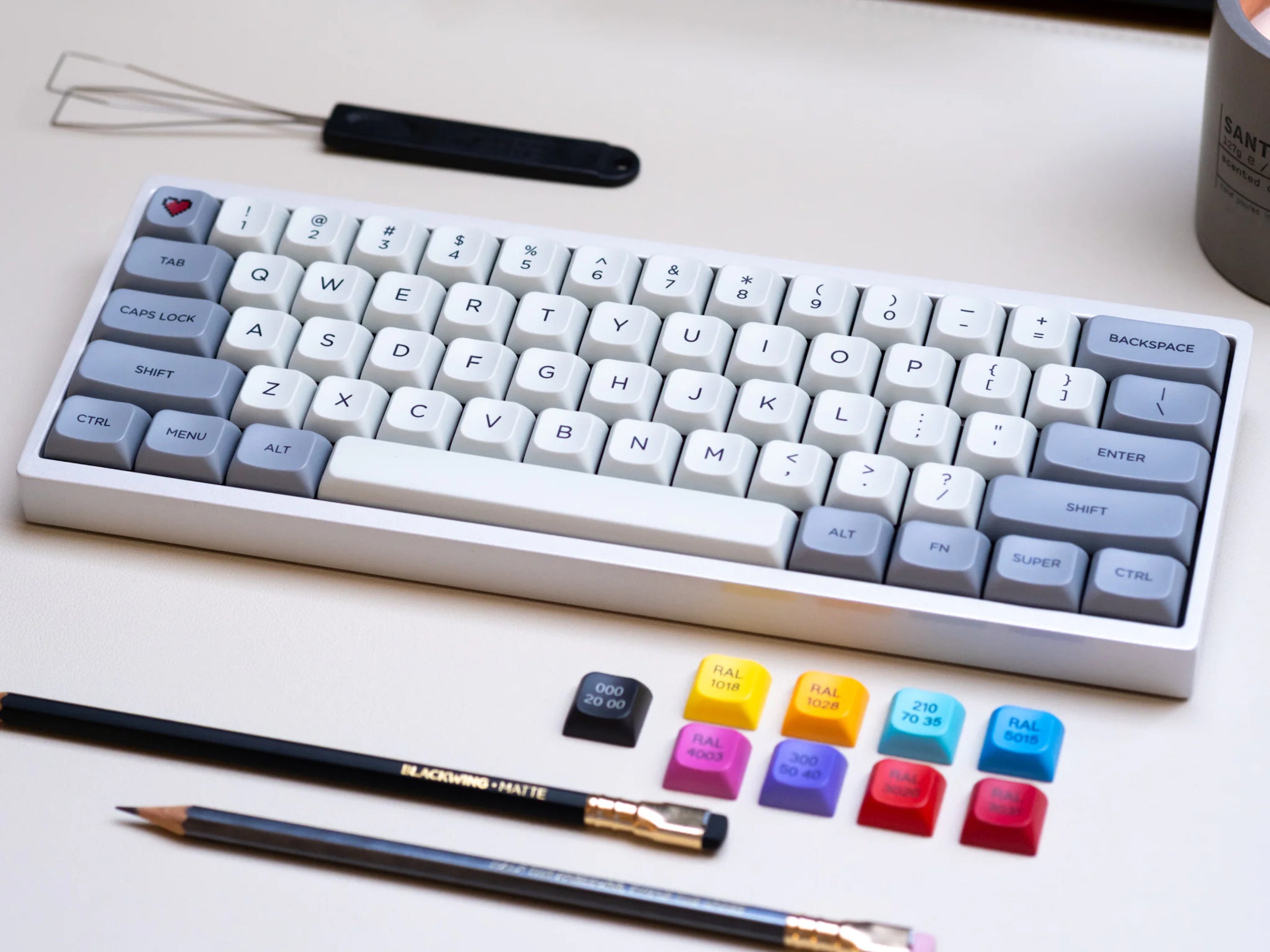 PBS Granite Keycaps