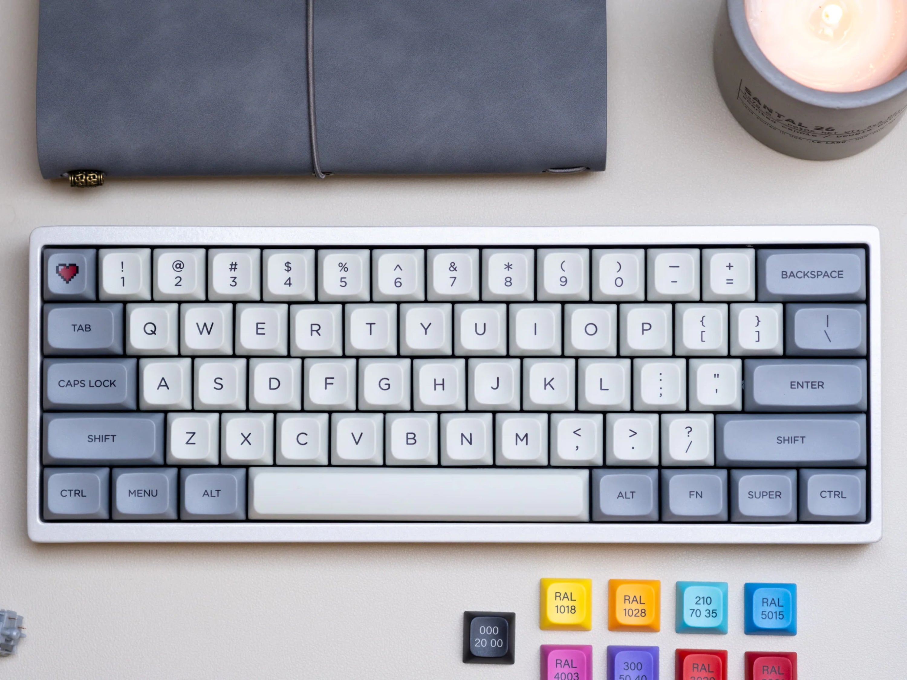 PBS Granite Keycaps