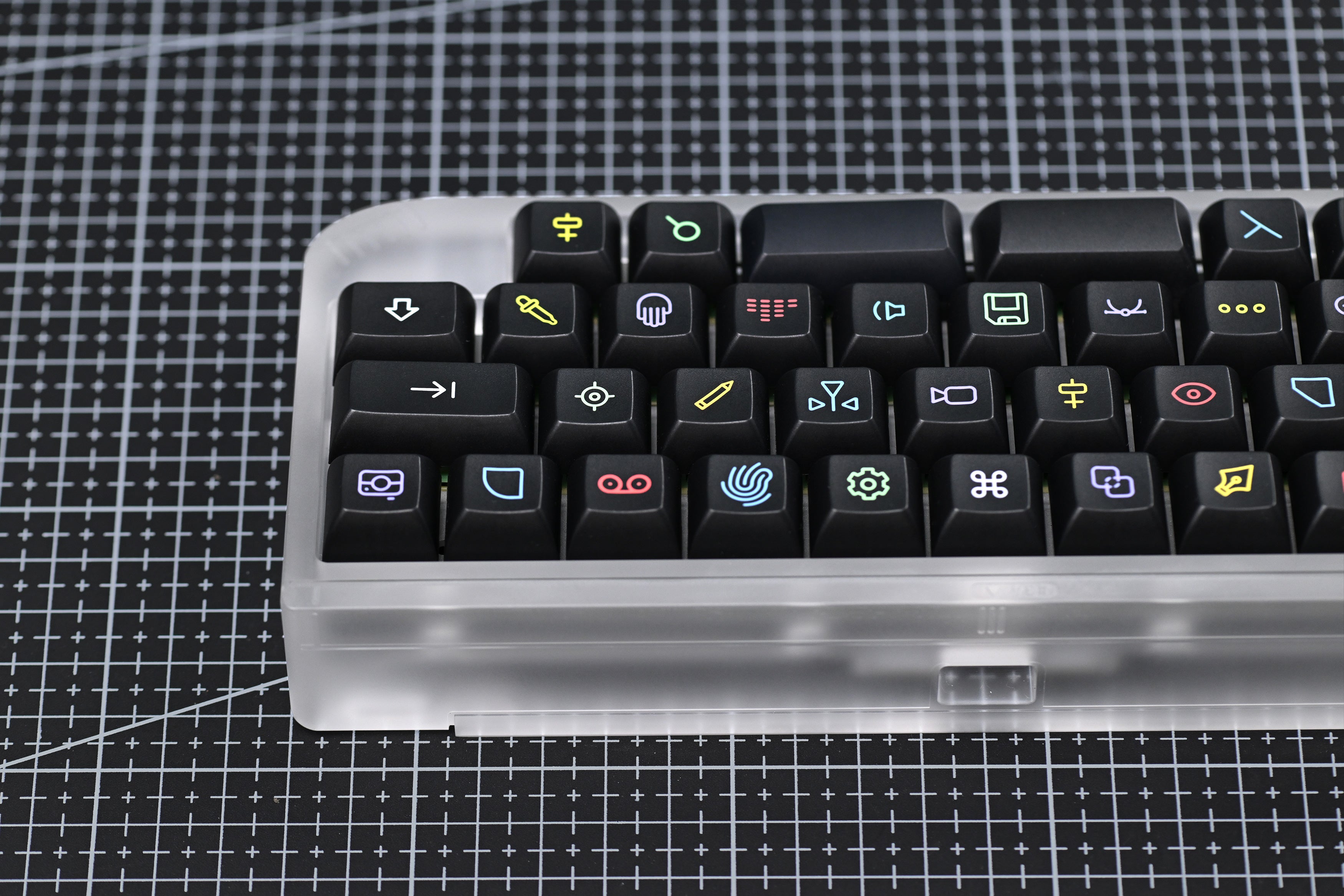 Playground-KAM-Profile-PBT-Keycaps