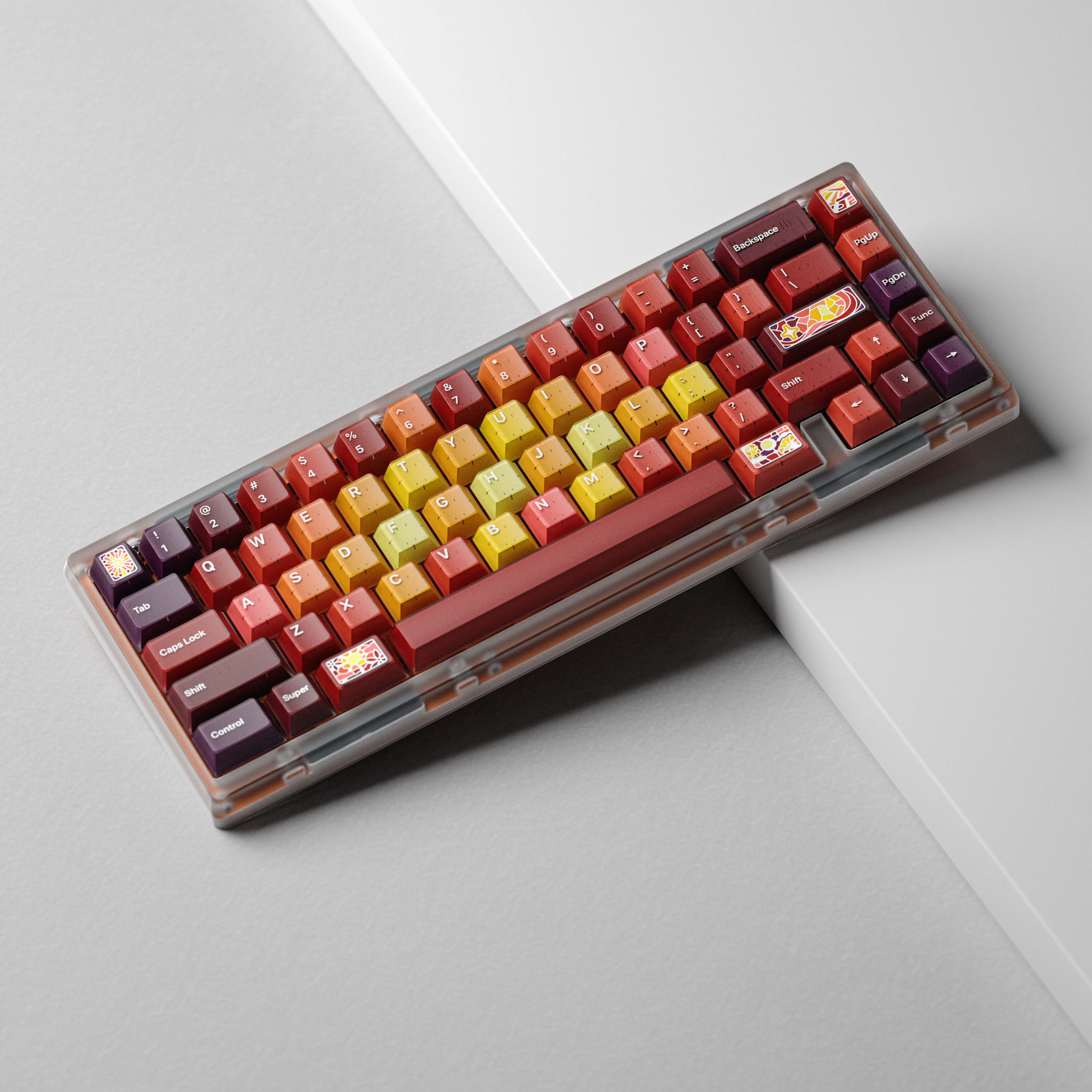 KAP Santa Llum Doubleshot Cherry Keycaps