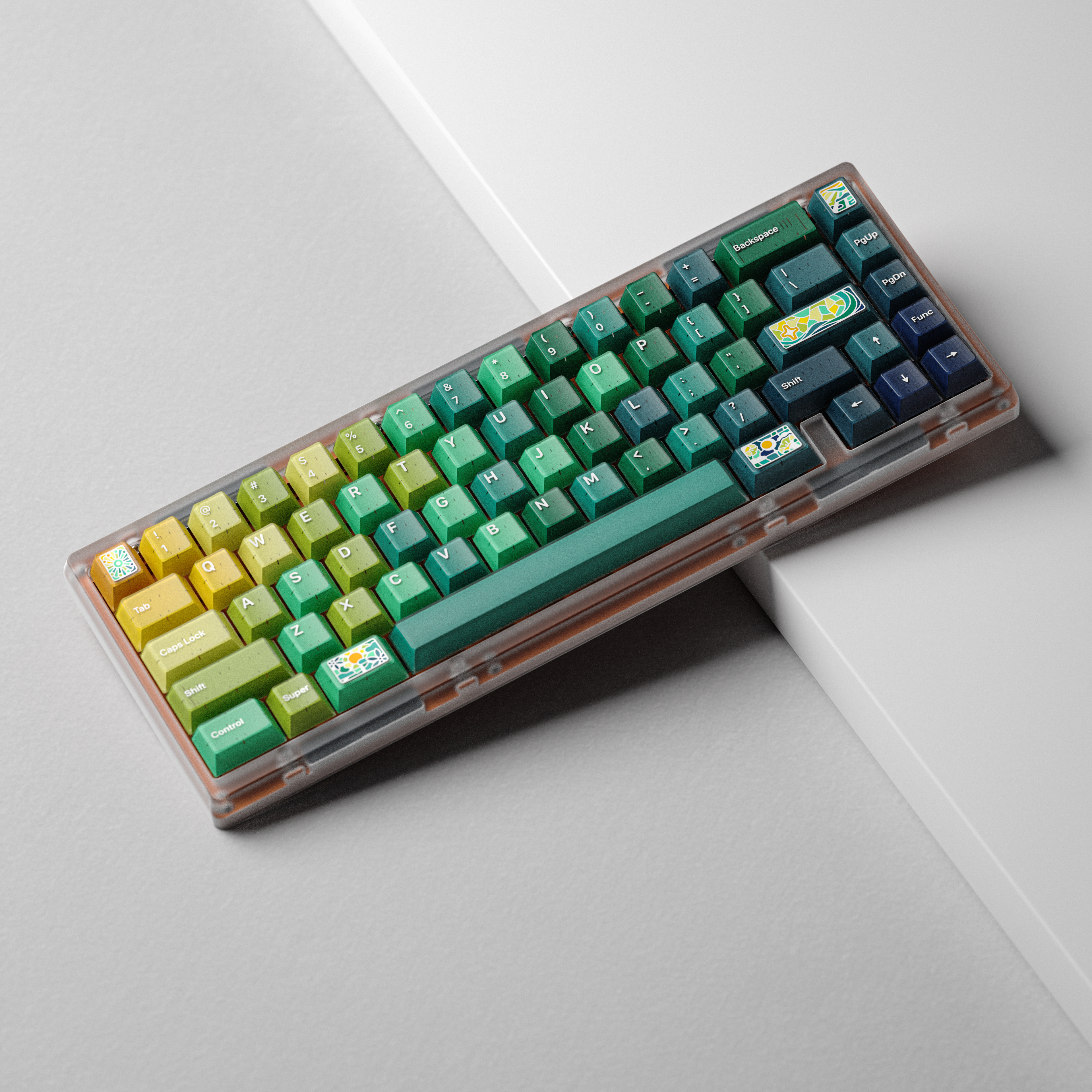 KAP Santa Llum Doubleshot Cherry Keycaps