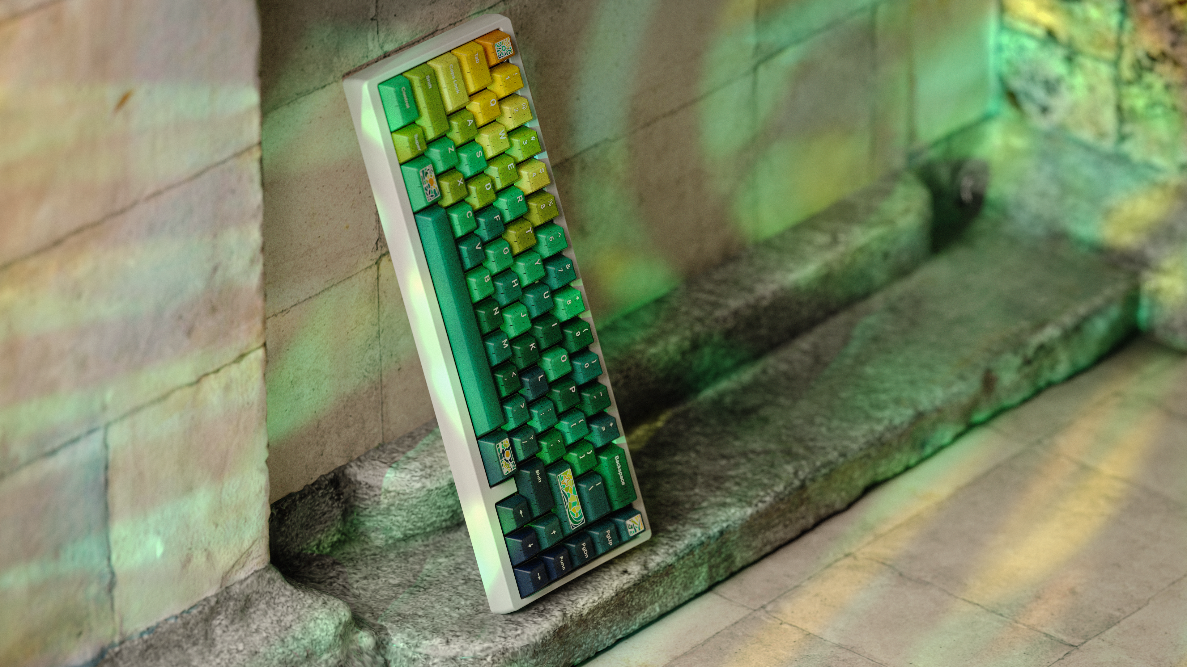 KAP Santa Llum Doubleshot Cherry Keycaps