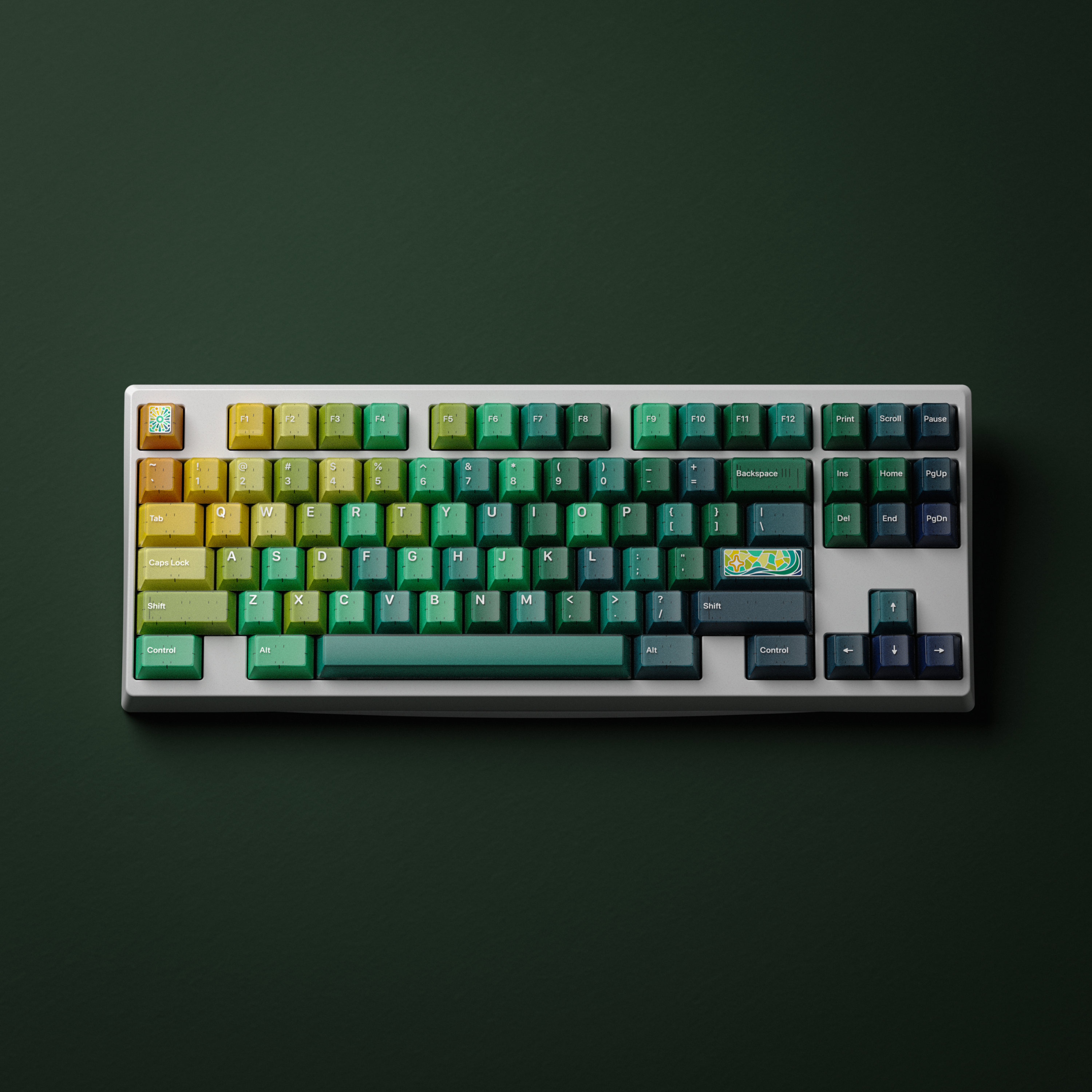 KAP Santa Llum Doubleshot Cherry Keycaps