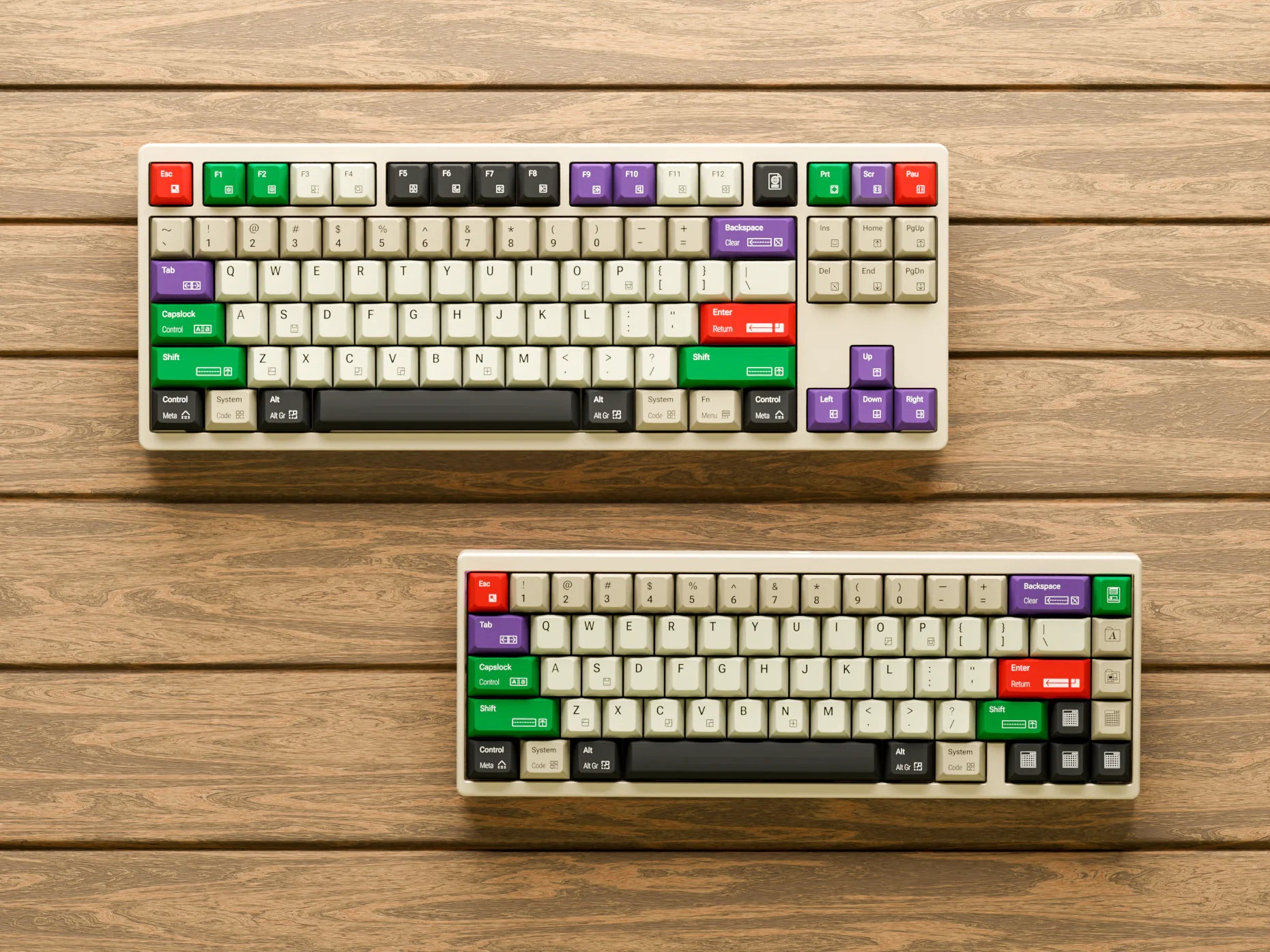 The Millennium Dreams ABS Cherry Profile Keycaps