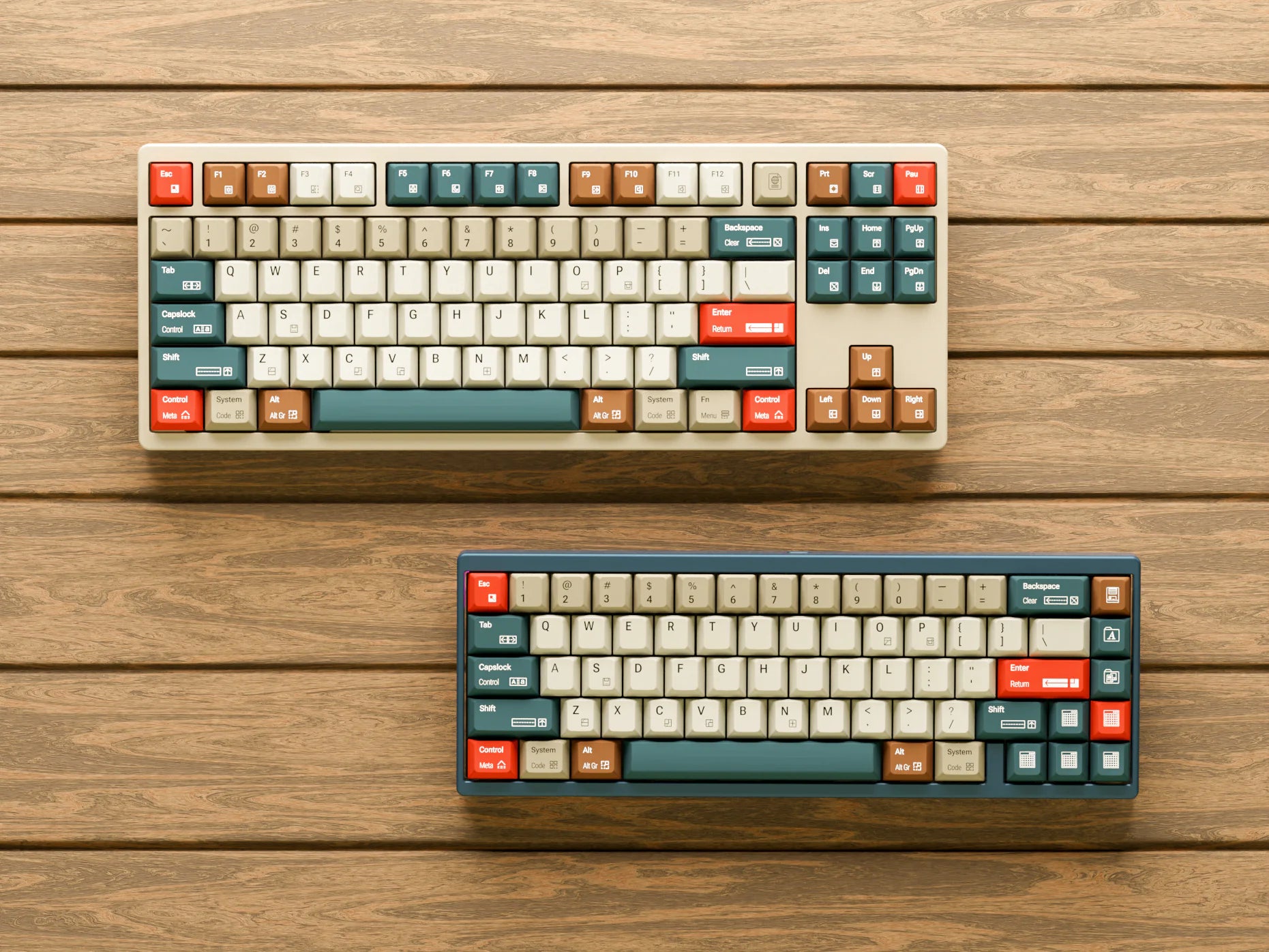 The Old Seaside ABS Cherry Profile Keycaps