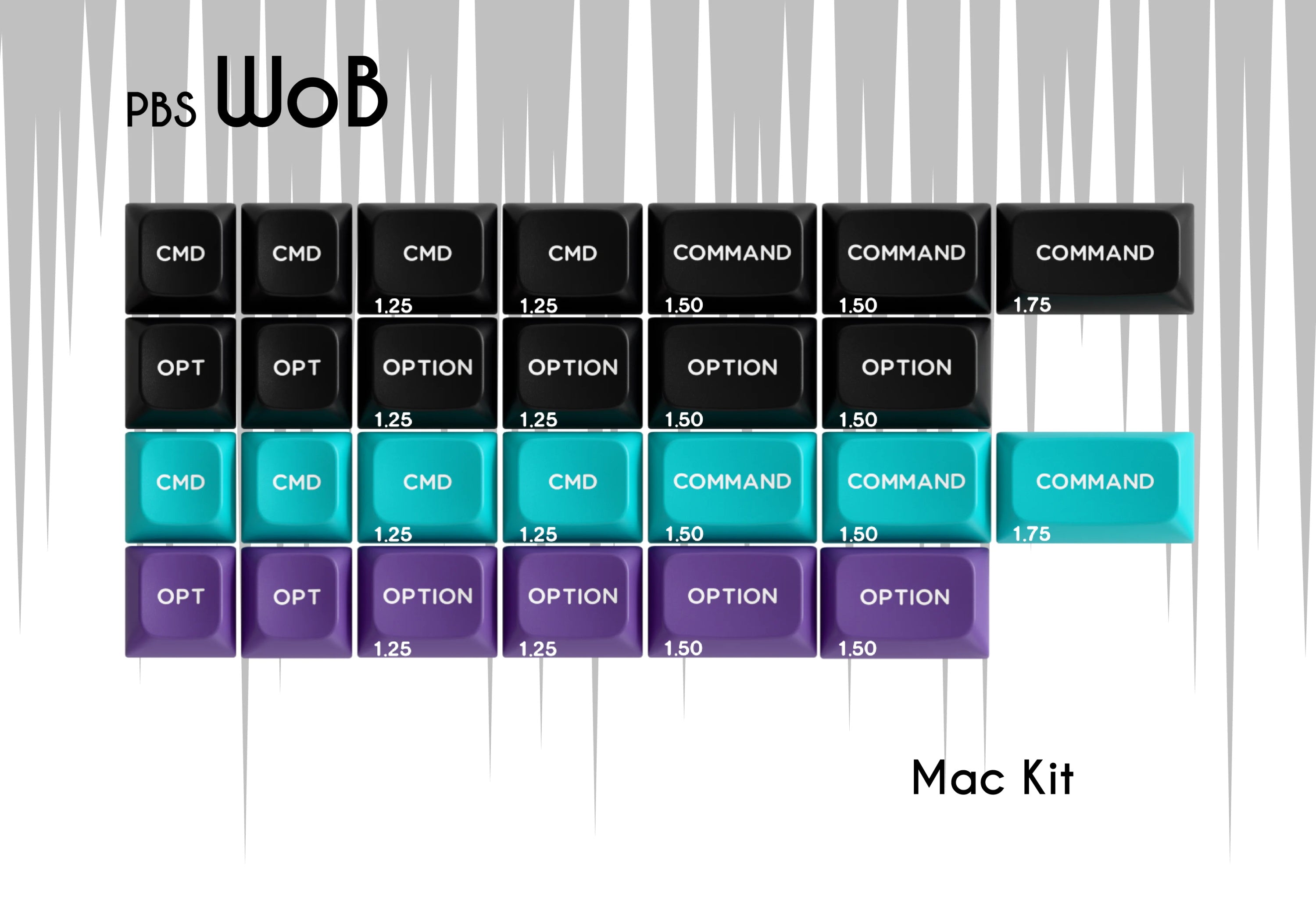 PBS WOB Keycaps