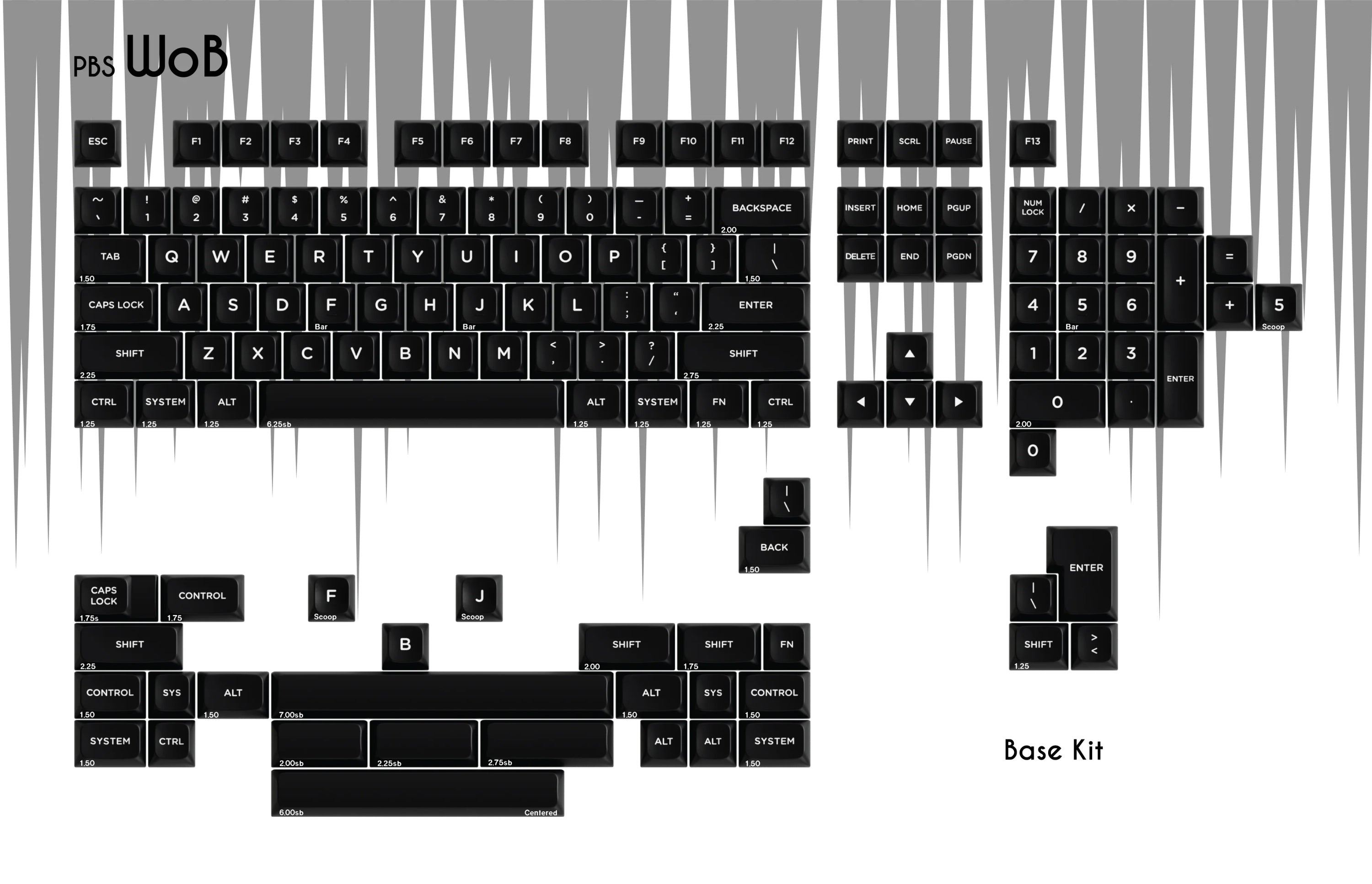 PBS WOB Keycaps