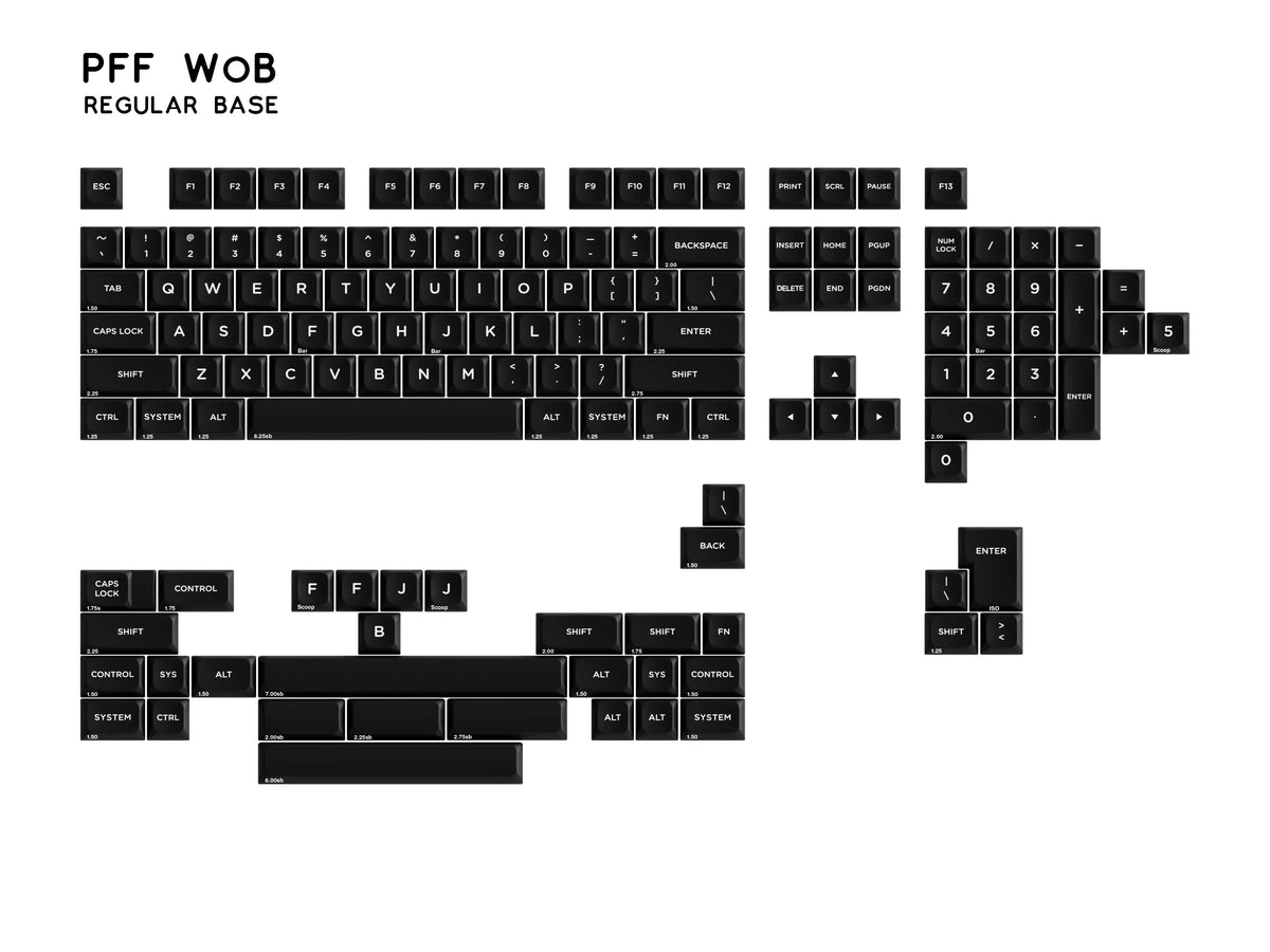 PFF WOB Keycaps
